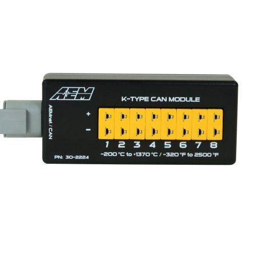 AEM 8 Channel K-Type Thermocouple EGT CAN Module