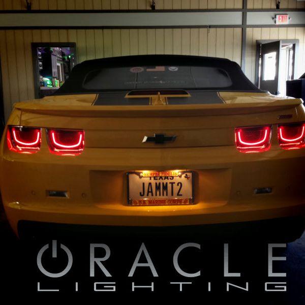 Oracle Chevy Camaro 10-13 Afterburner 2.0 Tail Light Halo Kit - Red-Tail Lights-ORACLE Lighting-ORL2534-003-SMINKpower Performance Parts