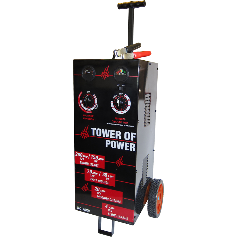 Autometer Wheel Charger Tower of Power Man 70/30/4/280 AMP-Tools-AutoMeter-ATMWC-7028-SMINKpower Performance Parts