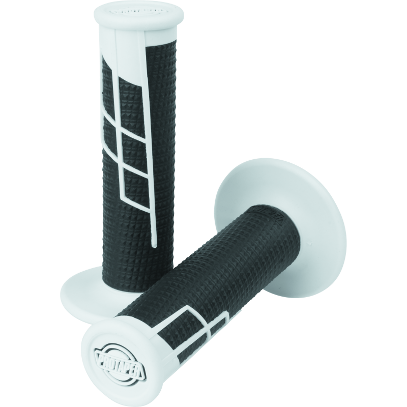 ProTaper Clamp-On 1/2 Waffle Grip - White/Black
