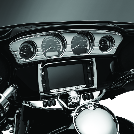 Kuryakyn Switch Panel Accent 14-Up Touring Models Chrome