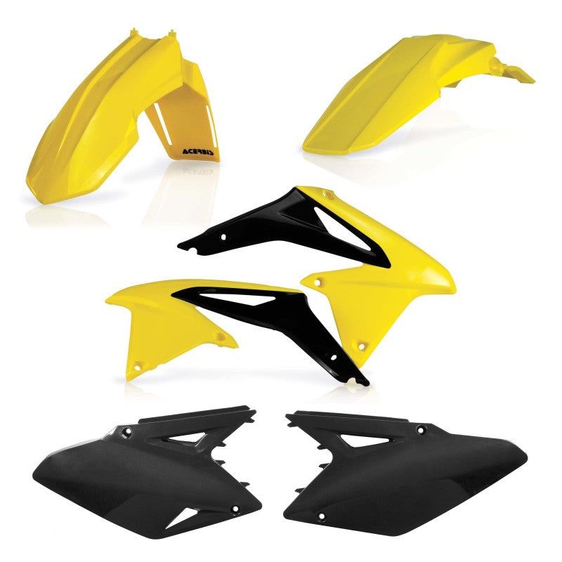 Acerbis 08-17 Suzuki RMZ450 Plastic Kit - Original 17-Plastics-Acerbis-ACB2113825569-SMINKpower Performance Parts