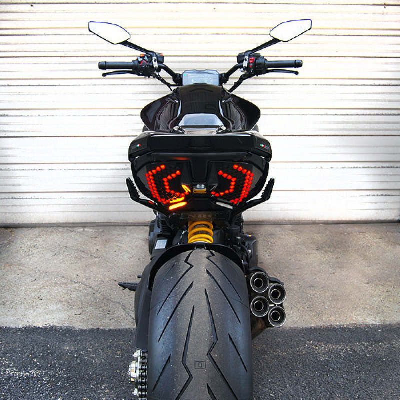 New Rage Cycles 23+ Ducati Diavel V4 Fender Eliminator Kit