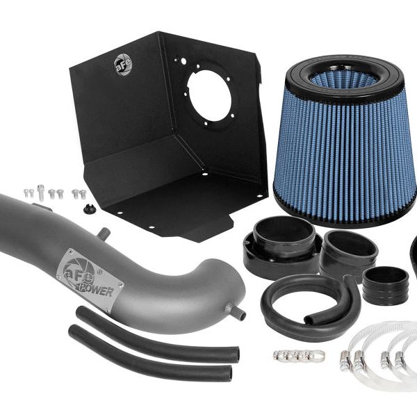 aFe Magnum FORCE Pro 5R Stage-2 Intake 14-17 GM Silverado/Sierra 1500 5.3L/6.2L w/ Electric Fan-Cold Air Intakes-aFe-AFE54-12332-GR-SMINKpower Performance Parts