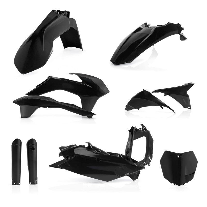 Acerbis 15-16 KTM SX125/150/ SX250/XC/ SX-F/XC-F Full Plastic Kit - Black