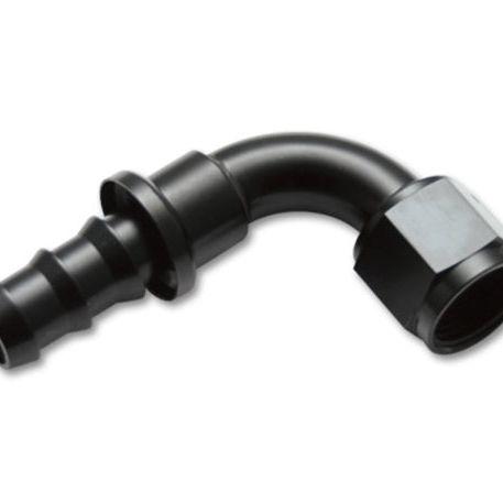 Vibrant -6AN Push-On 90 Deg Hose End Fitting - Aluminum-Fittings-Vibrant-VIB22906-SMINKpower Performance Parts