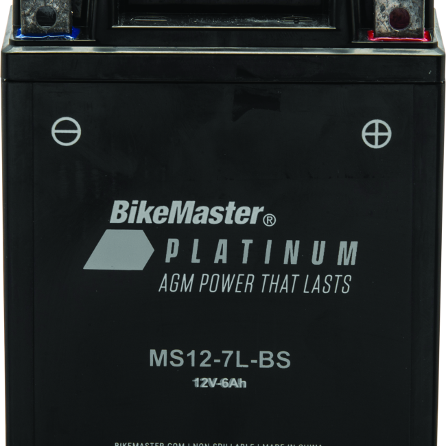 BikeMaster AGM Battery - MS12-7L-BS