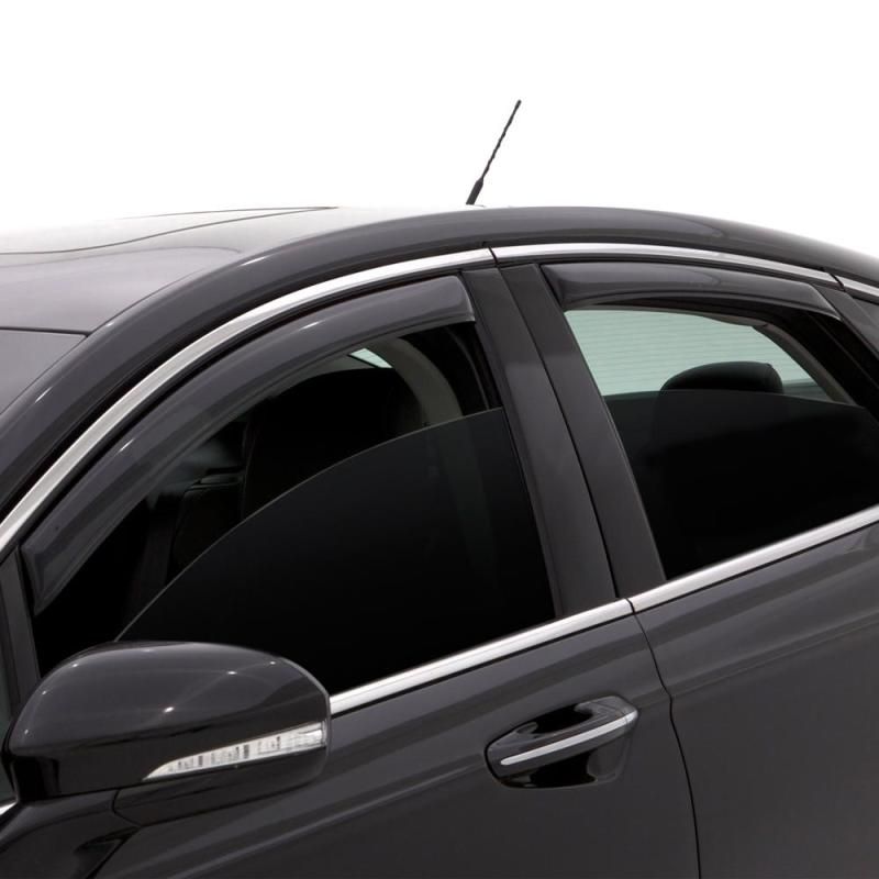 AVS 06-11 Chevy HHR Ventvisor In-Channel Front & Rear Window Deflectors 4pc - Smoke