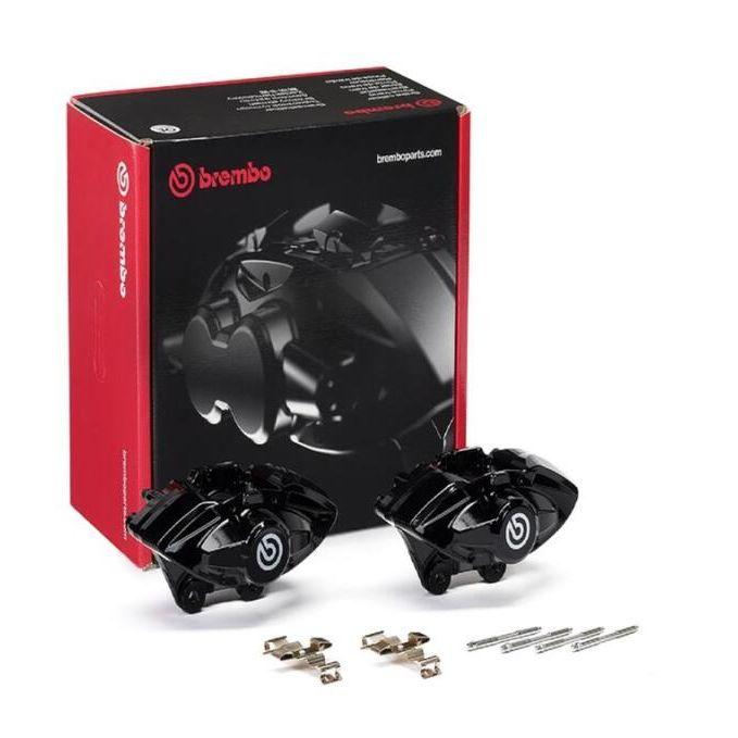 Brembo OE 16-21 BMW M2/17-18 M3/17-20 M4/14-16 M235i Hydraulic Rear X-Style Brake Calipers - Black