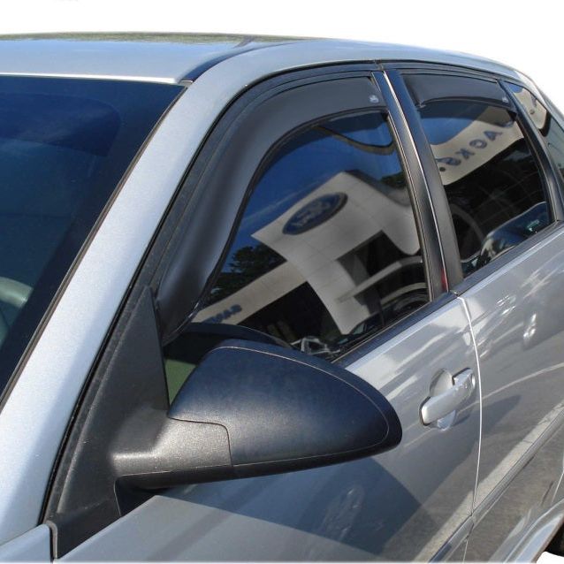 AVS 04-07 Chevy Malibu Ventvisor In-Channel Front & Rear Window Deflectors 4pc - Smoke