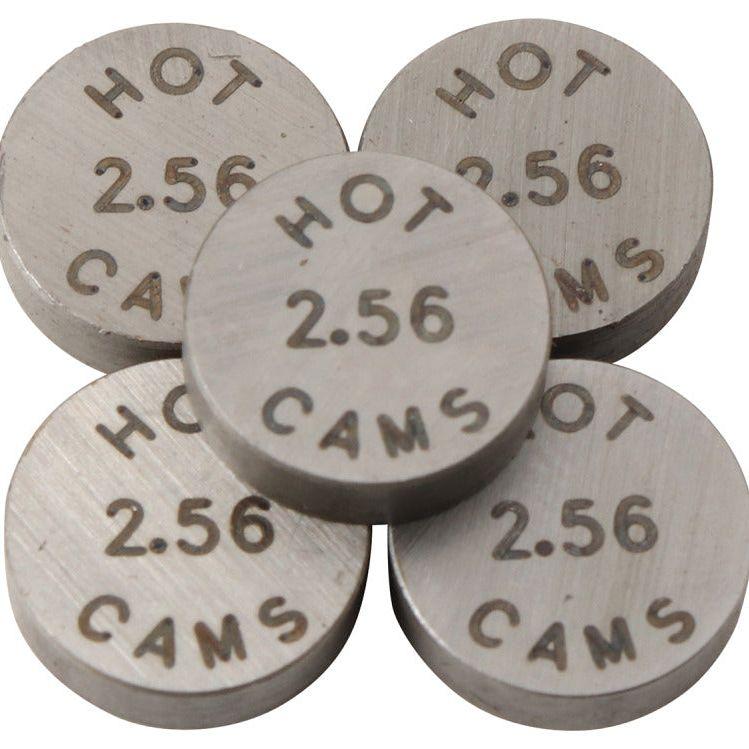 Hot Cams Shim Kits 2.560mm Thickness - 5 Pack