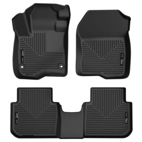 Husky Liners 23-24 Honda CRV Weatherbeater Black Front & 2nd Seat Floor Liners