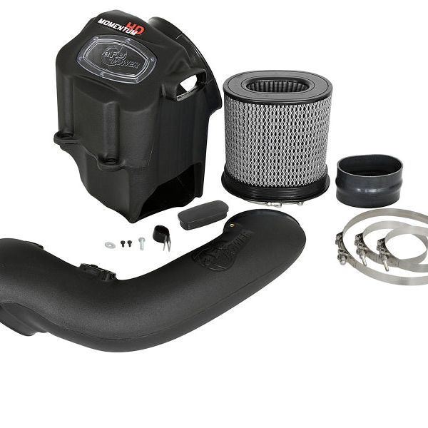 aFe Momentum HD Intakes Pro Dry S Ford Diesel Trucks V8 6.7L (td)-Cold Air Intakes-aFe-AFE51-73006-SMINKpower Performance Parts