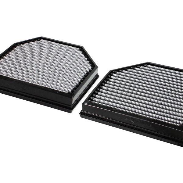 aFe MagnumFLOW OEM Replacement Air Filter PRO Dry S 2015 BMW M3/M4 (F80/F82) 3.0L S55 (tt) Qty. 2-Air Filters - Drop In-aFe-AFE31-10238-SMINKpower Performance Parts