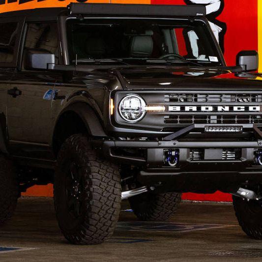 DV8 Offroad 21-22 Ford Bronco Factory Modular Front Bumper Bull Bar