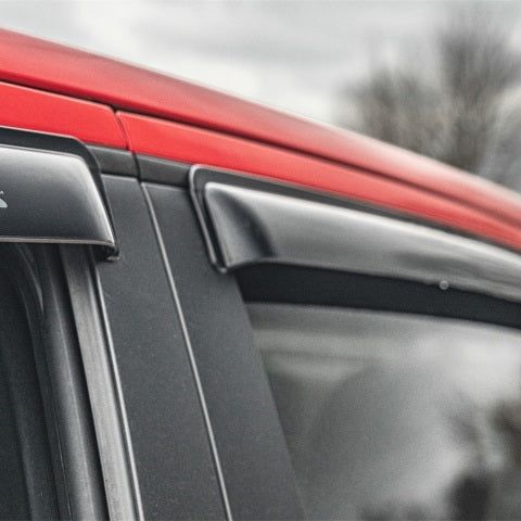 AVS 99-11 Ford Ranger (Fixed Window) Ventvisor Outside Mount Window Deflectors 4pc - Smoke