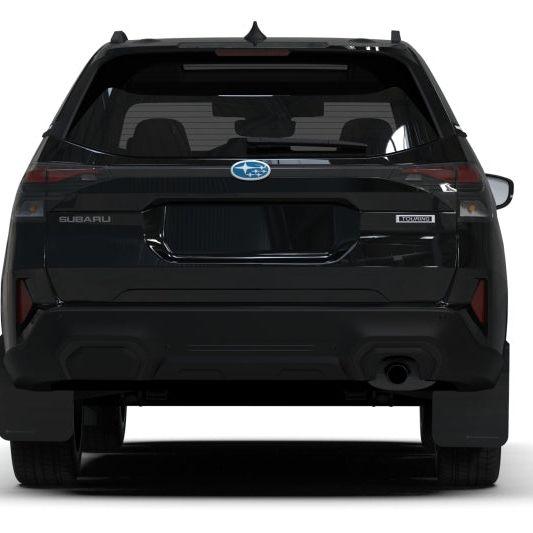 Rally Armor 2025 Subaru Forester Black UR Mud Flap w/Grey Logo