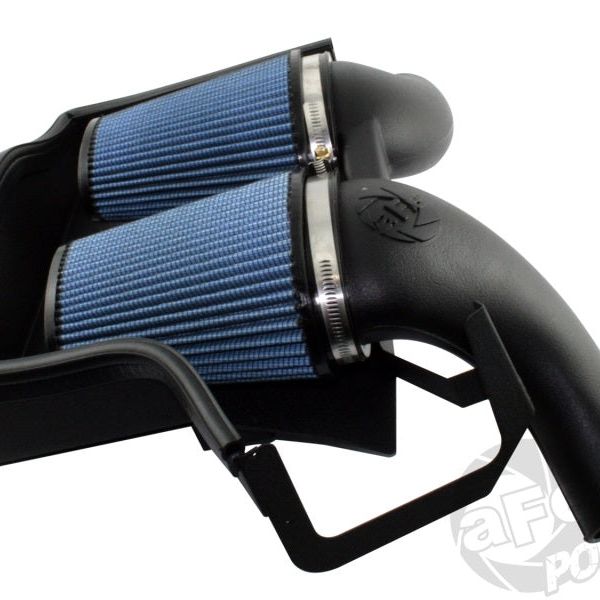 aFe MagnumFORCE Intakes Stage-2 P5R AIS P5R BMW 335i (N54) 07-11L6-3.0L/Z4 35i 09-15 (tt)-Cold Air Intakes-aFe-AFE54-11472-SMINKpower Performance Parts