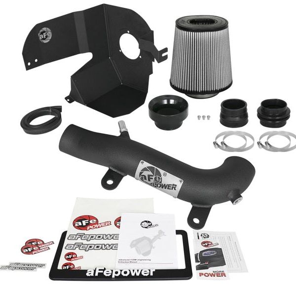 aFe Magnum FORCE Stage-2 XP Pro DRY S Cold Air Intake System 2018+ Jeep Wrangler (JL) V6 3.6L-Cold Air Intakes-aFe-AFE51-13002-B-SMINKpower Performance Parts