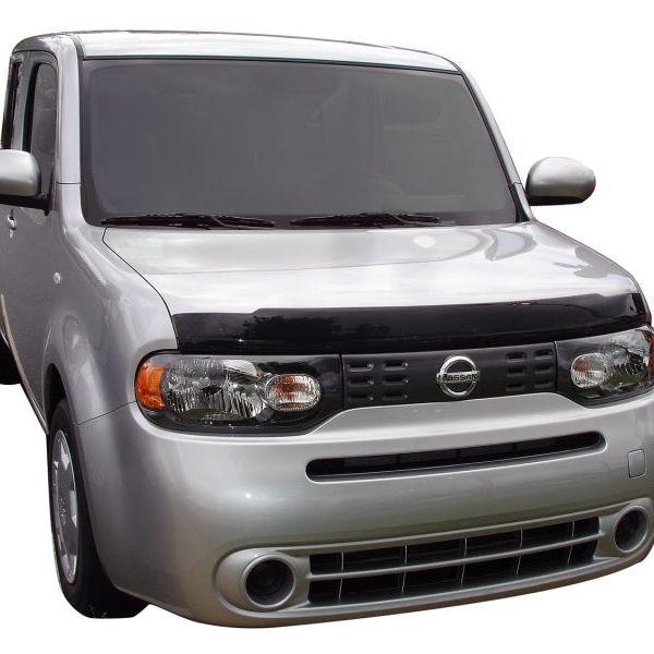 AVS 09-15 Nissan Cube Aeroskin Low Profile Acrylic Hood Shield - Smoke