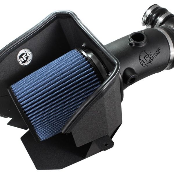 aFe MagnumFORCE Stage-2 Pro 5R Air Intake System Ford Diesel Trucks 08-10 V8-6.4L (td)-Cold Air Intakes-aFe-AFE54-41262-SMINKpower Performance Parts