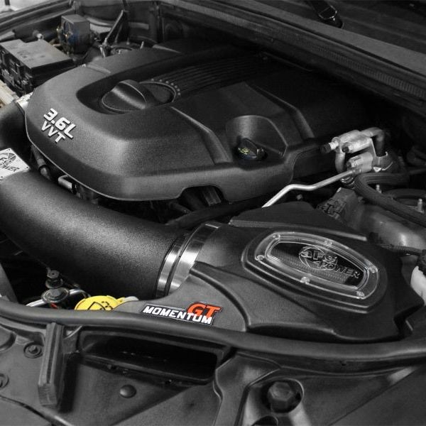 aFe Momentum GT Stage 2 PRO Dry S Intake 11-14 Jeep Grand Cherokee 3.6L V6-Cold Air Intakes-aFe-AFE51-76207-SMINKpower Performance Parts