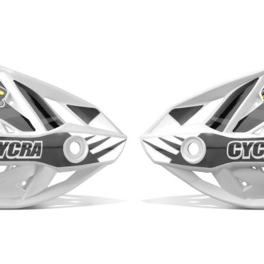 Cycra Probend CRM Ultra Hand Shield - White-Hand Guards-Cycra-CYC1CYC-1019-42-SMINKpower Performance Parts