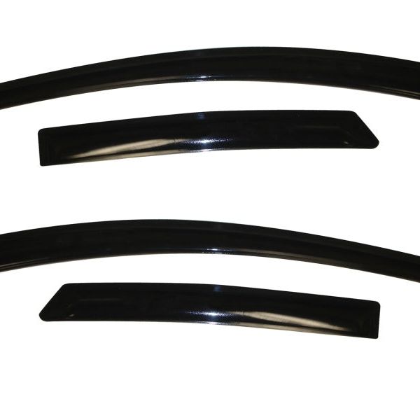 AVS 12-18 Ford Focus Ventvisor Outside Mount Window Deflectors 4pc - Smoke