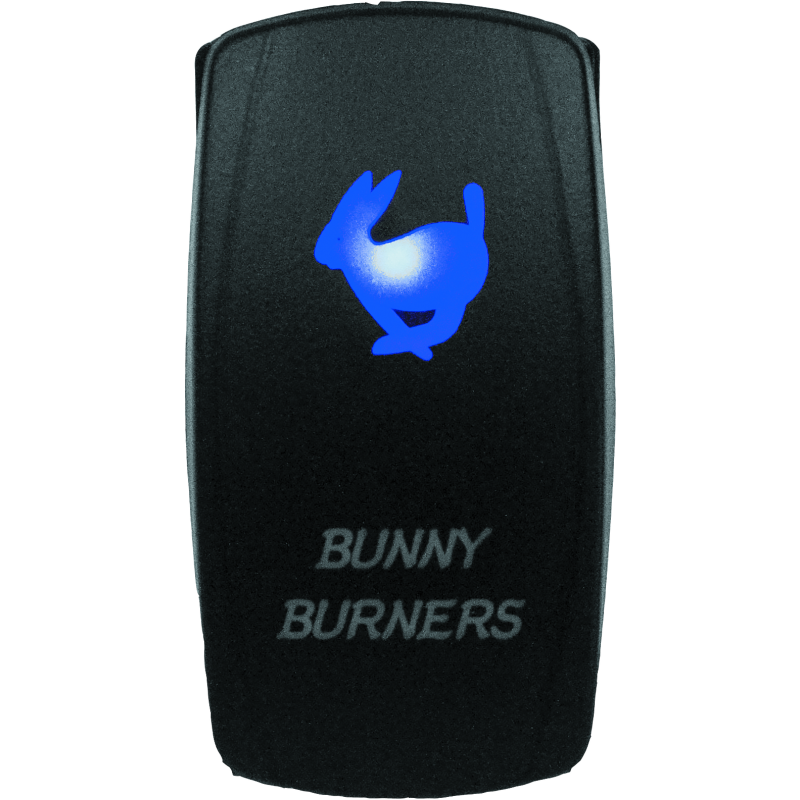 DragonFire Racing Lighted Switch Bunny Burner On/Off Blue