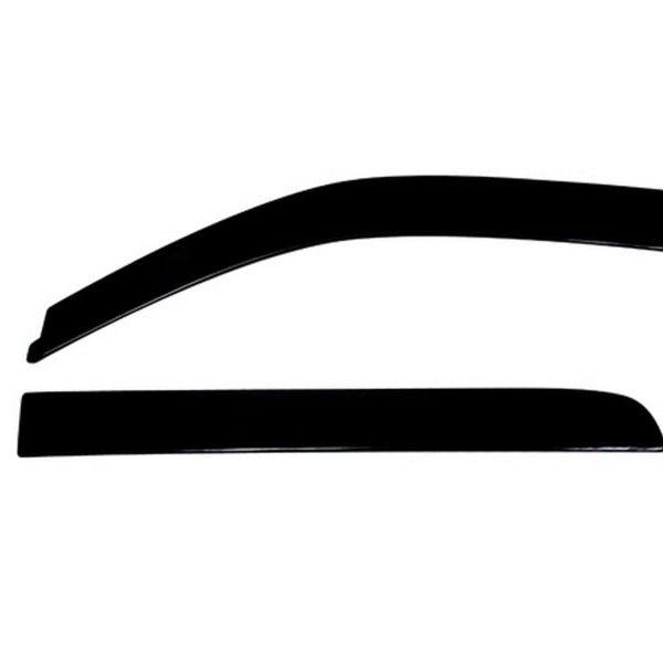 AVS 04-08 Ford F-150 Supercrew Ventvisor Low Profile Deflectors 4pc - Smoke