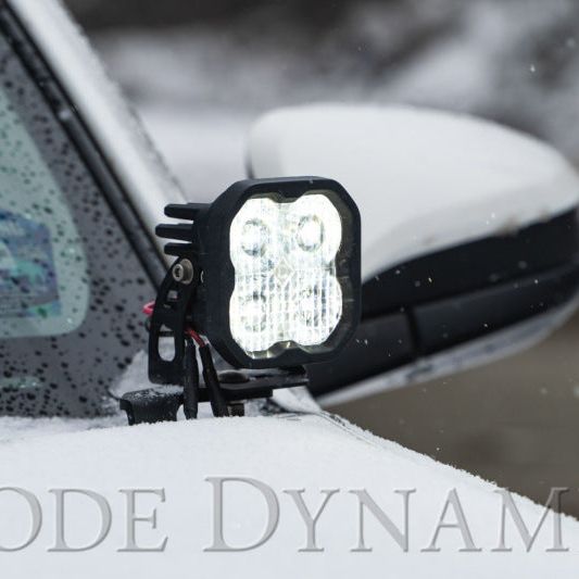 Diode Dynamics 10-21 Toyota 4Runner SS3 LED Ditch Light Kit - Yellow Pro Combo