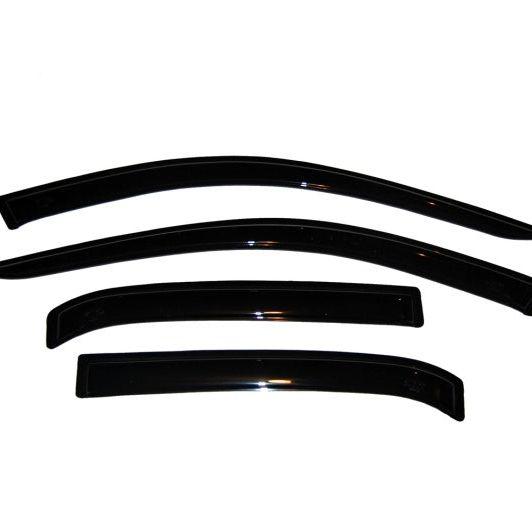 AVS 03-07 Honda Accord Ventvisor Outside Mount Window Deflectors 4pc - Smoke