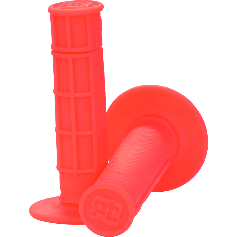 ProTaper 1/2 Waffle Grips - Neon Red