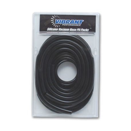 Vibrant Silicon vac Hose Pit Kit Blk 5ft- 1/8in 10ft- 5/32in 4ft- 3/16in 4ft- 1/4in 2ft-3/8in-Hoses-Vibrant-VIB2104-SMINKpower Performance Parts