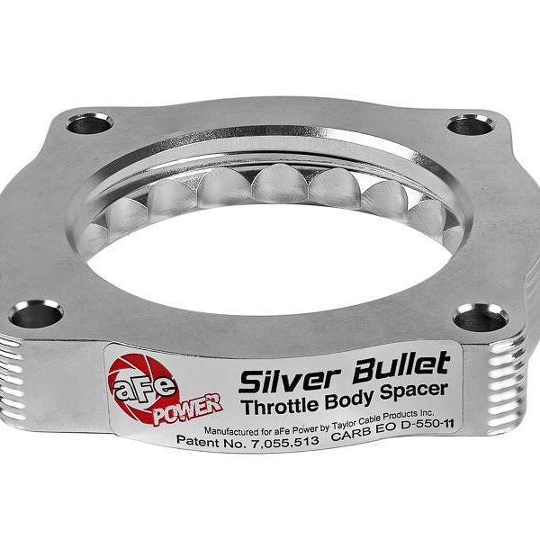 aFe Silver Bullet Throttle Body Spacers TBS BMW 335i (N54) 07-11 135i/535i 08-10 L6-3.0L (tt)-Throttle Body Spacers-aFe-AFE46-31002-SMINKpower Performance Parts
