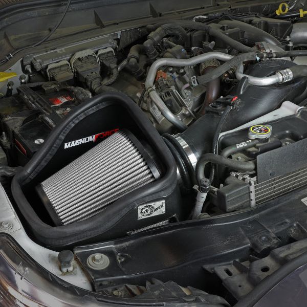 aFe MagnumFORCE Intakes Stage-2 PDS AIS PDS Ford Diesel Trucks 11-15 V8-6.7L (td)-Cold Air Intakes-aFe-AFE51-11872-1-SMINKpower Performance Parts