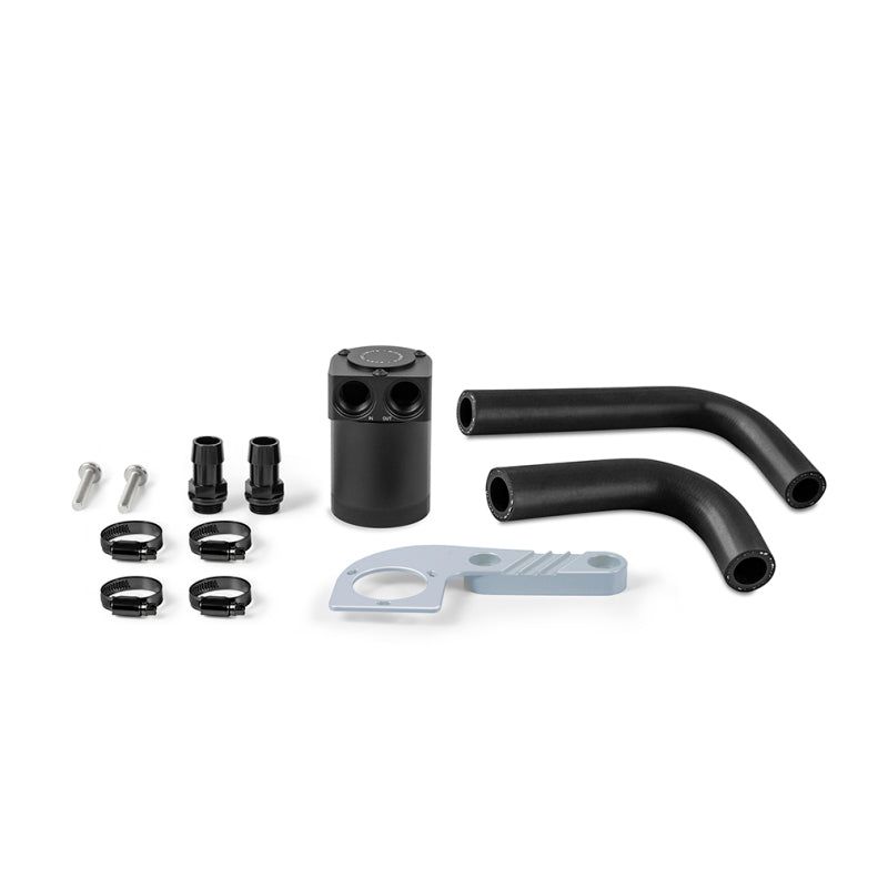 Mishimoto 15-20 BMW F8X M3/M4 Baffled Oil Catch Can - Silverstone-Oil Catch Cans-Mishimoto-MISMMBCC-F80-15CSS-SMINKpower Performance Parts