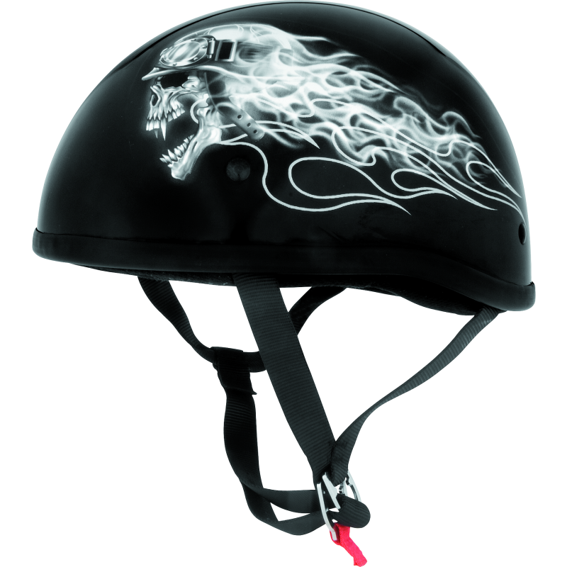 Skid Lids Biker Skull Original Helmet - Large