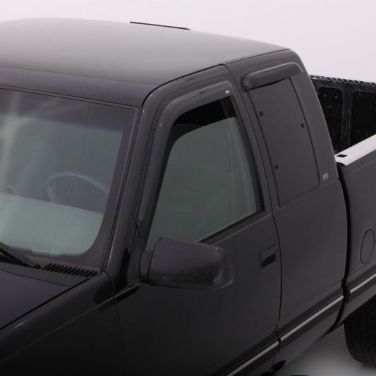 AVS 88-99 Chevy CK Ext. Cab Ventvisor Outside Mount Window Deflectors 4pc - Smoke