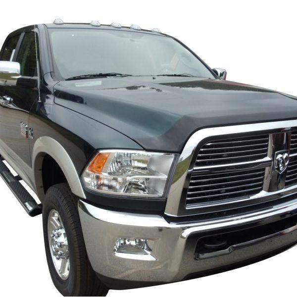 AVS 10-18 Dodge RAM 2500 Aeroskin Low Profile Acrylic Hood Shield - Smoke