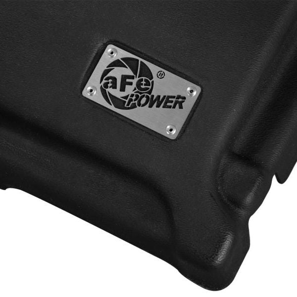 aFe MagnumFORCE Intake System Cover, Black, 11-13 BMW 335i/xi E9x 3.0L N55 (t)-Cold Air Intakes-aFe-AFE54-31918-B-SMINKpower Performance Parts