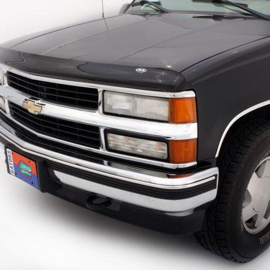 AVS 88-00 Chevy CK Bugflector Medium Profile Hood Shield - Smoke