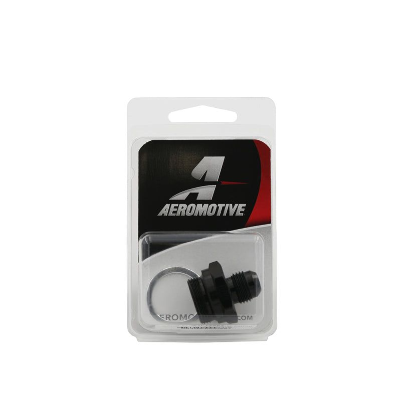 Aeromotive AN-06 Holley Carb 7/8in x 20 Thread Dual Feed Bowl Adapter Fitting-Fittings-Aeromotive-AER15201-SMINKpower Performance Parts