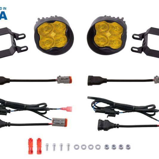 Diode Dynamics SS3 Max Type B Kit ABL - Yellow SAE Fog