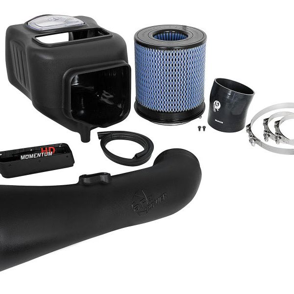 aFe Momentum HD Pro 10R Cold Air Intake System 2017 GM Diesel Trucks V8-6.6L L5P-Cold Air Intakes-aFe-AFE50-74008-SMINKpower Performance Parts