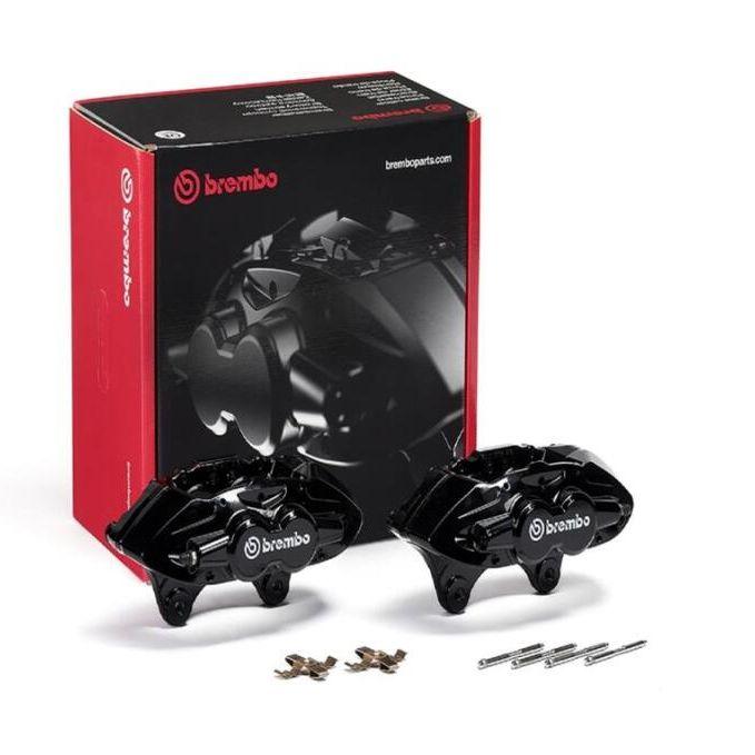 Brembo OE 16-21 BMW 3 M2/15-18 M3/15-20 M4 Hydraulic Front X-Style Brake Calipers - Black