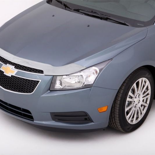 AVS 11-15 Chevy Cruze Aeroskin Low Profile Hood Shield - Chrome