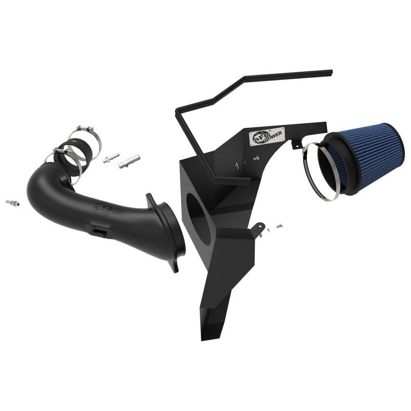 aFe Magnum FORCE Stage-2 Pro 5R Cold Air Intake System 15-17 Ford Mustang GT V8-5.0L-Cold Air Intakes-aFe-AFE54-13015R-SMINKpower Performance Parts