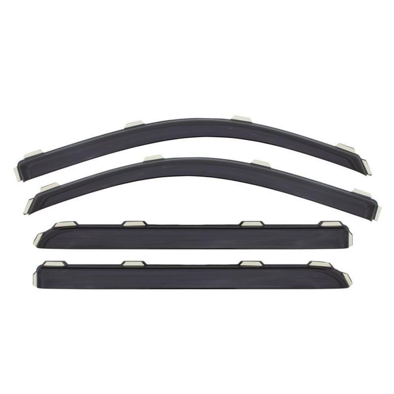 AVS 05-10 Pontiac G6 Ventvisor In-Channel Front & Rear Window Deflectors 4pc - Smoke