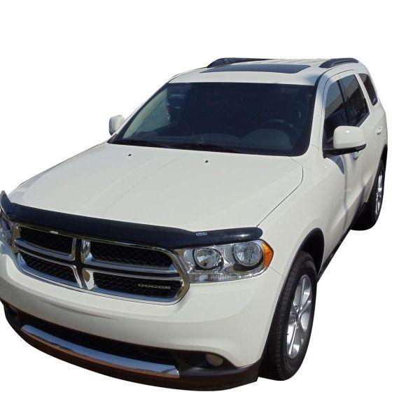 AVS 11-18 Dodge Durango High Profile Bugflector II Hood Shield - Smoke